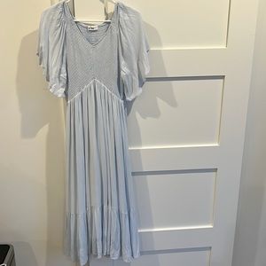 Womens light blue dress new without tags size L